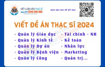 Viết đề án Thạc sĩ 2024