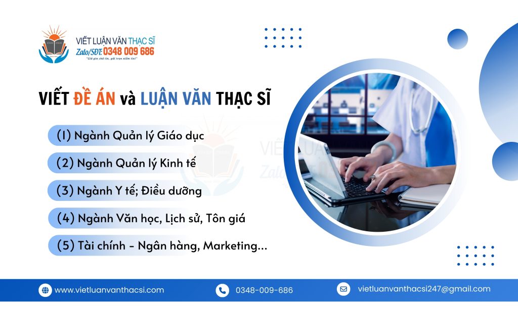 Viết đề án và luận văn Thạc sĩ 247