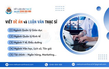 Viết đề án và luận văn Thạc sĩ 247